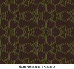 Modern stylish texture. Repeating abstract background with chaotic strokes.Vector monochrome seamless pattern