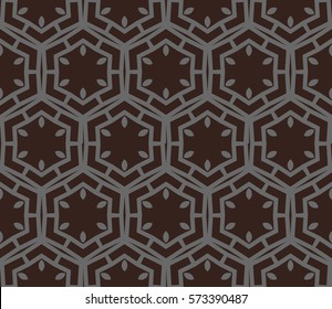 Modern stylish texture. Repeating abstract background with chaotic strokes.Vector monochrome seamless pattern