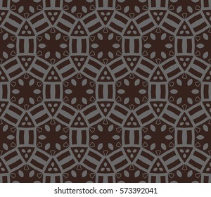 Modern stylish texture. Repeating abstract background with chaotic strokes.Vector monochrome seamless pattern