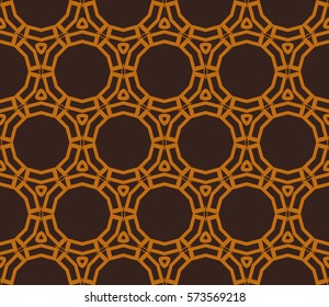 Modern stylish texture. Repeating abstract background with chaotic strokes.Vector monochrome seamless pattern