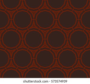 Modern stylish texture. Repeating abstract background with chaotic strokes.Vector monochrome seamless pattern