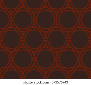 Modern stylish texture. Repeating abstract background with chaotic strokes.Vector monochrome seamless pattern