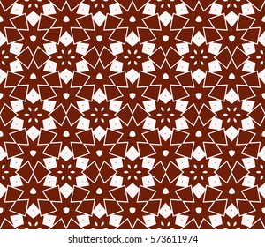 Modern stylish texture. Repeating abstract background with chaotic strokes.Vector monochrome seamless pattern