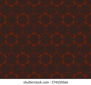 Modern stylish texture. Repeating abstract background with chaotic strokes.Vector monochrome seamless pattern