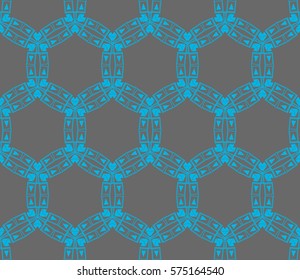 Modern stylish texture. Repeating abstract background with chaotic strokes.Vector monochrome seamless pattern