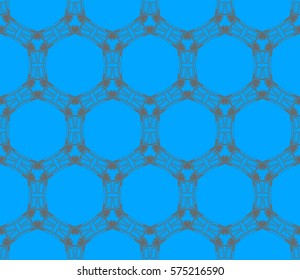 Modern stylish texture. Repeating abstract background with chaotic strokes.Vector monochrome seamless pattern