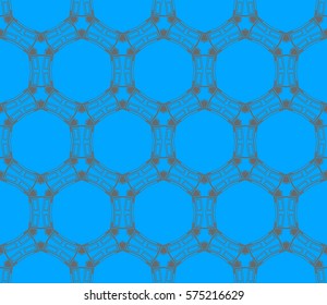 Modern stylish texture. Repeating abstract background with chaotic strokes.Vector monochrome seamless pattern