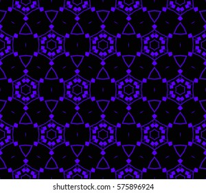 Modern stylish texture. Repeating abstract background with chaotic strokes.Vector monochrome seamless pattern