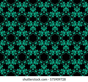Modern stylish texture. Repeating abstract background with chaotic strokes.Vector monochrome seamless pattern