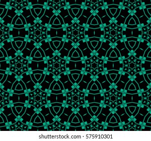 Modern stylish texture. Repeating abstract background with chaotic strokes.Vector monochrome seamless pattern