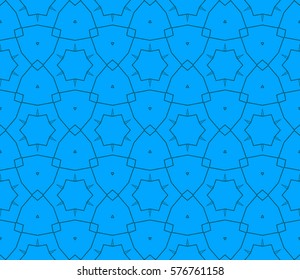 Modern stylish texture. Repeating abstract background with chaotic strokes.Vector monochrome seamless pattern