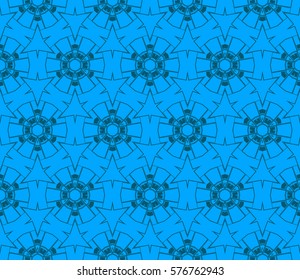 Modern stylish texture. Repeating abstract background with chaotic strokes.Vector monochrome seamless pattern