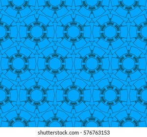 Modern stylish texture. Repeating abstract background with chaotic strokes.Vector monochrome seamless pattern