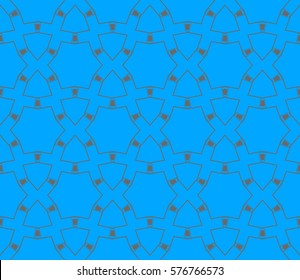 Modern stylish texture. Repeating abstract background with chaotic strokes.Vector monochrome seamless pattern