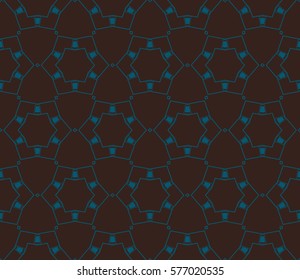 Modern stylish texture. Repeating abstract background with chaotic strokes.Vector monochrome seamless pattern