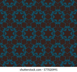 Modern stylish texture. Repeating abstract background with chaotic strokes.Vector monochrome seamless pattern