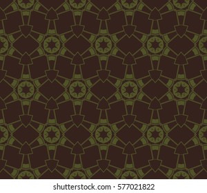 Modern stylish texture. Repeating abstract background with chaotic strokes.Vector monochrome seamless pattern