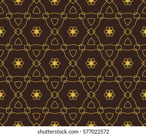 Modern stylish texture. Repeating abstract background with chaotic strokes.Vector monochrome seamless pattern