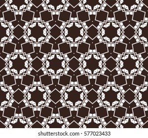 Modern stylish texture. Repeating abstract background with chaotic strokes.Vector monochrome seamless pattern