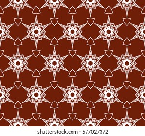 Modern stylish texture. Repeating abstract background with chaotic strokes.Vector monochrome seamless pattern