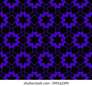 Modern stylish texture. Repeating abstract background with chaotic strokes.Vector monochrome seamless pattern