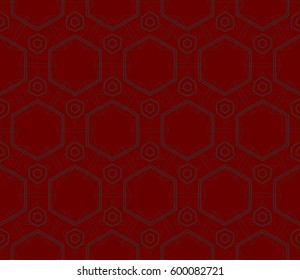 Modern stylish texture. Repeating abstract background with chaotic strokes.Vector monochrome seamless pattern