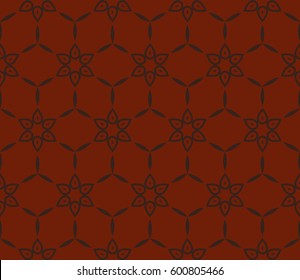 Modern stylish texture. Repeating abstract background with chaotic strokes.Vector monochrome seamless pattern