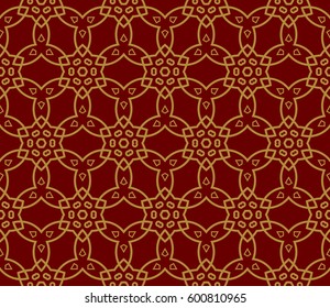 Modern stylish texture. Repeating abstract background with chaotic strokes.Vector monochrome seamless pattern