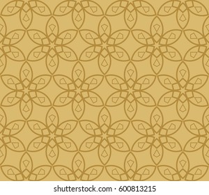 Modern stylish texture. Repeating abstract background with chaotic strokes.Vector monochrome seamless pattern