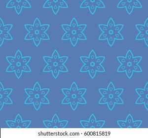 Modern stylish texture. Repeating abstract background with chaotic strokes.Vector monochrome seamless pattern