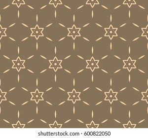 Modern stylish texture. Repeating abstract background with chaotic strokes.Vector monochrome seamless pattern