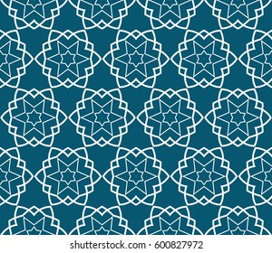 Modern stylish texture. Repeating abstract background with chaotic strokes.Vector monochrome seamless pattern