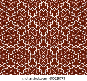 Modern stylish texture. Repeating abstract background with chaotic strokes.Vector monochrome seamless pattern