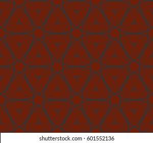 Modern stylish texture. Repeating abstract background with chaotic strokes.Vector monochrome seamless pattern