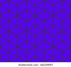 Modern stylish texture. Repeating abstract background with chaotic strokes.Vector monochrome seamless pattern