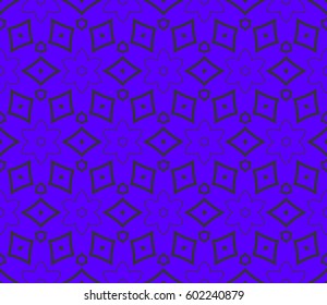 Modern stylish texture. Repeating abstract background with chaotic strokes.Vector monochrome seamless pattern