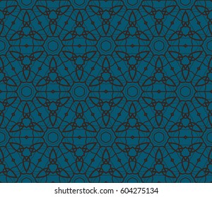 Modern stylish texture. Repeating abstract background with chaotic strokes.Vector monochrome seamless pattern