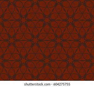 Modern stylish texture. Repeating abstract background with chaotic strokes.Vector monochrome seamless pattern