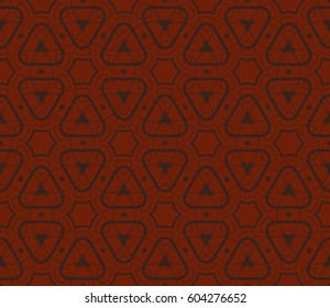 Modern stylish texture. Repeating abstract background with chaotic strokes.Vector monochrome seamless pattern