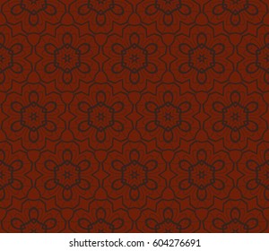 Modern stylish texture. Repeating abstract background with chaotic strokes.Vector monochrome seamless pattern