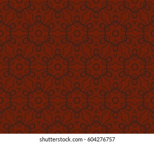 Modern stylish texture. Repeating abstract background with chaotic strokes.Vector monochrome seamless pattern