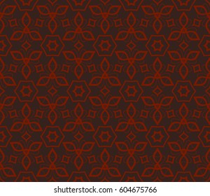 Modern stylish texture. Repeating abstract background with chaotic strokes.Vector monochrome seamless pattern