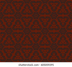 Modern stylish texture. Repeating abstract background with chaotic strokes.Vector monochrome seamless pattern