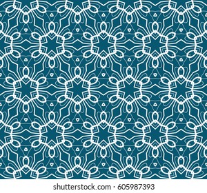 Modern stylish texture. Repeating abstract background with chaotic strokes.Vector monochrome seamless pattern