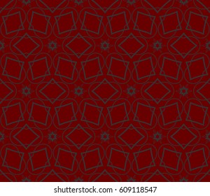 Modern stylish texture. Repeating abstract background with chaotic strokes.Vector monochrome seamless pattern