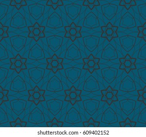 Modern stylish texture. Repeating abstract background with chaotic strokes.Vector monochrome seamless pattern