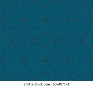 Modern stylish texture. Repeating abstract background with chaotic strokes.Vector monochrome seamless pattern