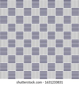 Modern stylish texture . Repeating geometric background . Design for prints, textile, decor, fabric. Raster copy monochrome seamless pattern