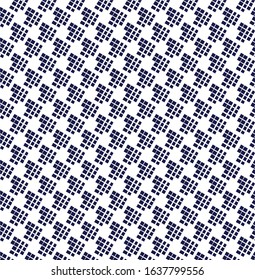 Modern stylish texture. Repeating geometric tiles with filled with dots 