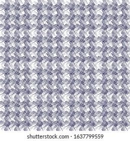 Modern stylish texture. Repeating geometric tiles with filled with dots 